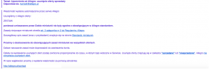 Mail od Allegro o usunięciu aukcji ze względu na zdjęcie miniaturki